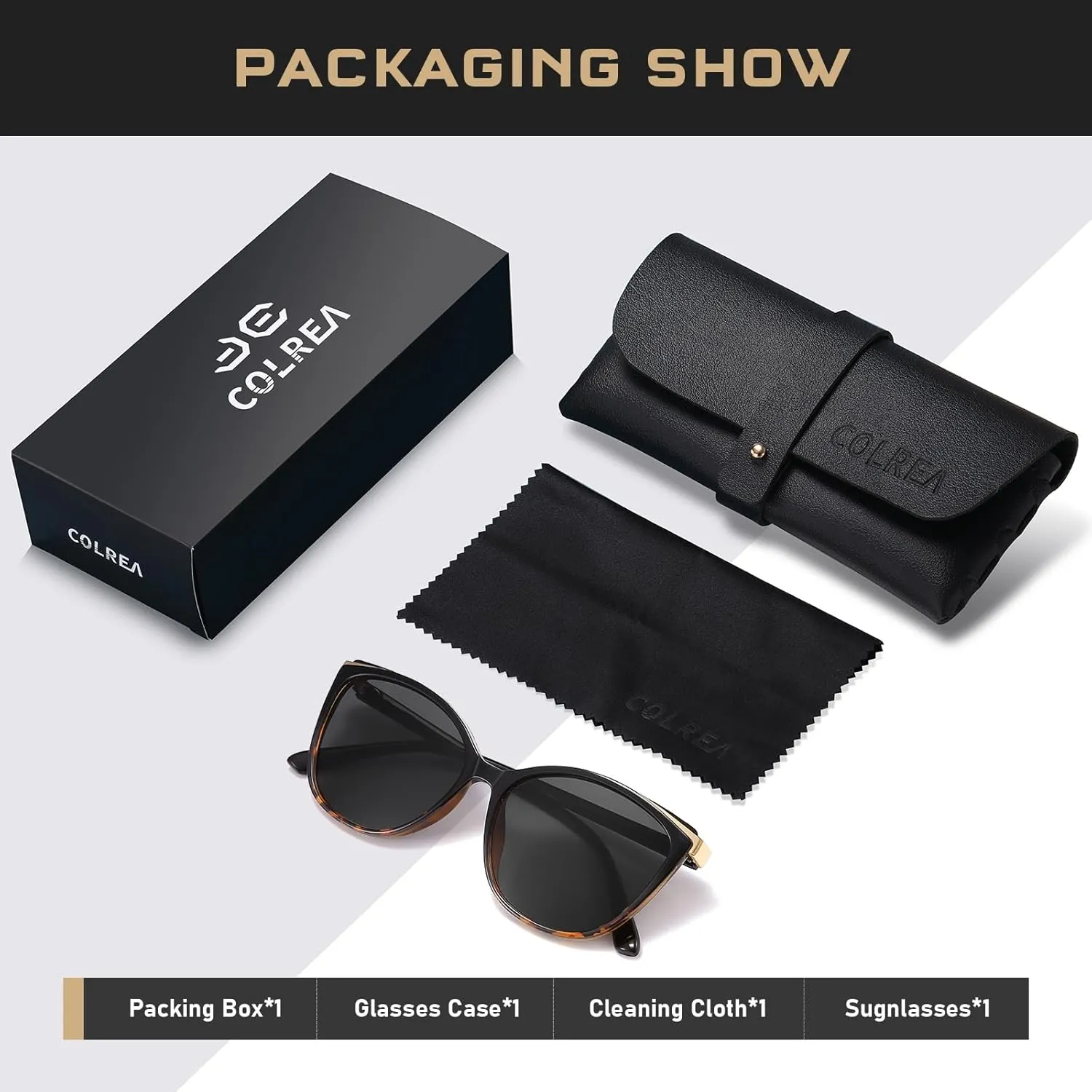 Trendy Cat Eye Sunglasses for Women Fashion Cateye UV400 Protection Glasses CL22017