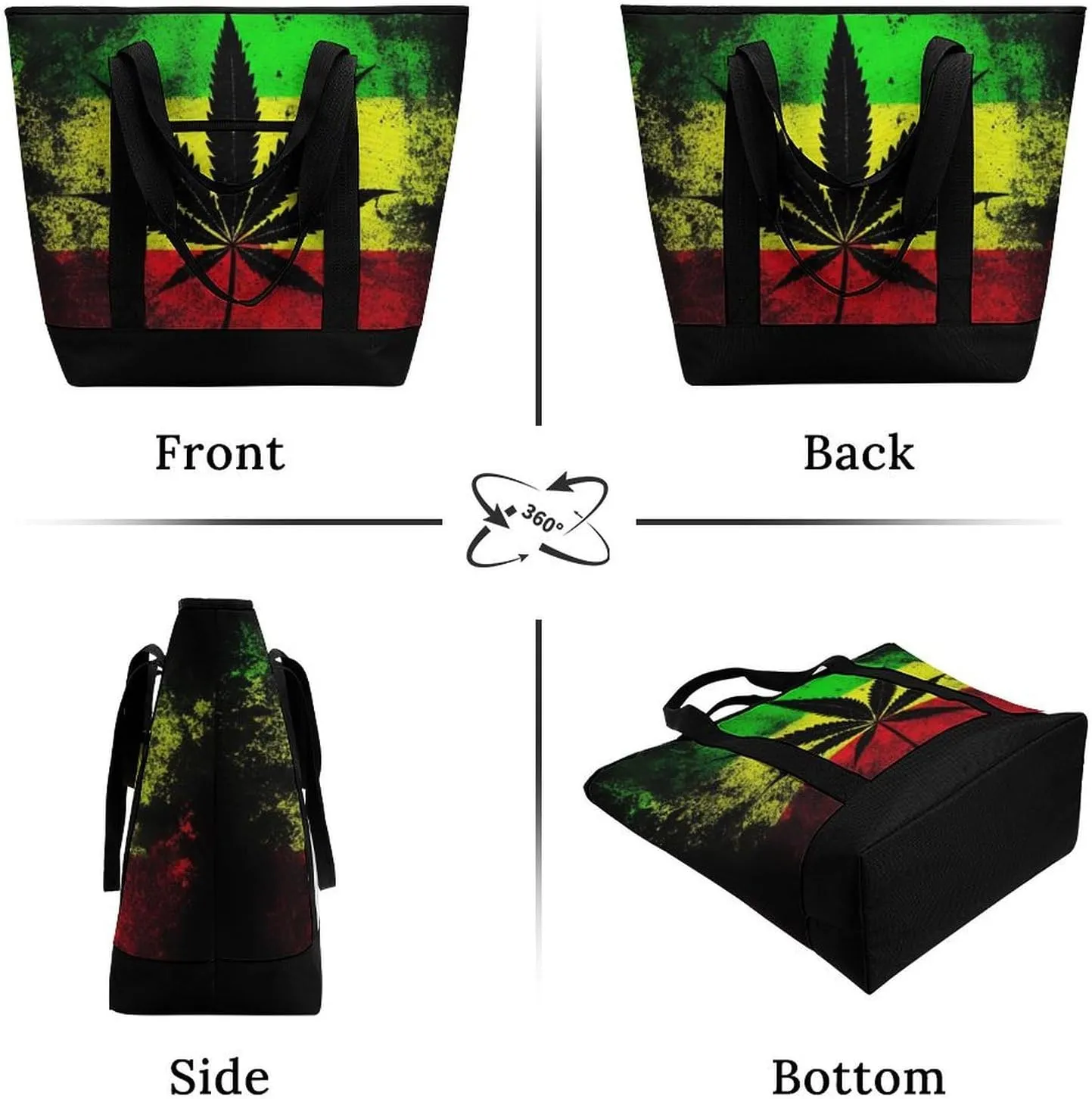 Trendy Commuter Tote Bag Large Insulated Shopping Bag For Travel