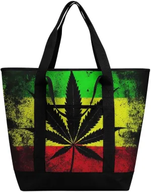 Trendy Commuter Tote Bag Large Insulated Shopping Bag For Travel
