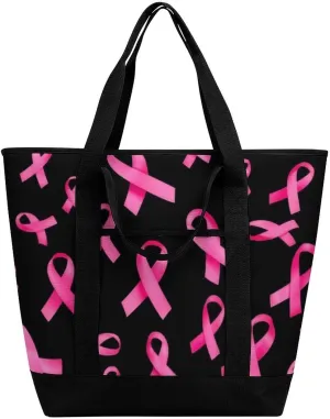 Trendy Commuter Tote Bag Large Insulated Shopping Bag For Travel