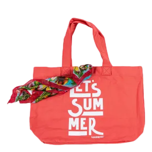 Trendy Shopping Bag Pink