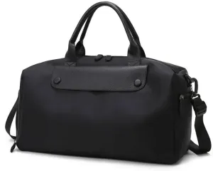 Trip Bag Large Capacity Yoga Organizer Swimming Gym Bag Business Travel Luggage Bag Oxford Handbag Shoulder Bags(Black)