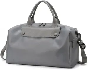 Trip Bag Large Capacity Yoga Organizer Swimming Gym Bag Business Travel Luggage Bag Oxford Handbag Shoulder Bags(GRAY)