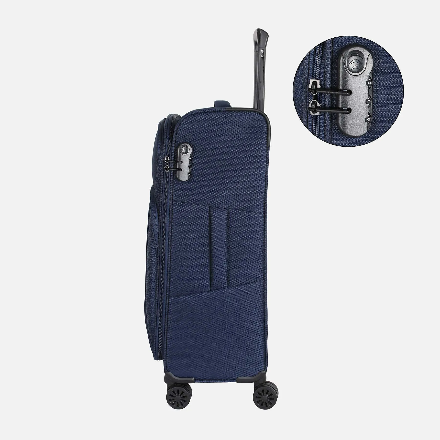TROLLEY SOFT CASE 3PIECES  SET (SIZE: 19"24"28")