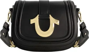 True Religion Saddle Bag, Women's Crossbody Purse with Adjustable Shoulder Strap