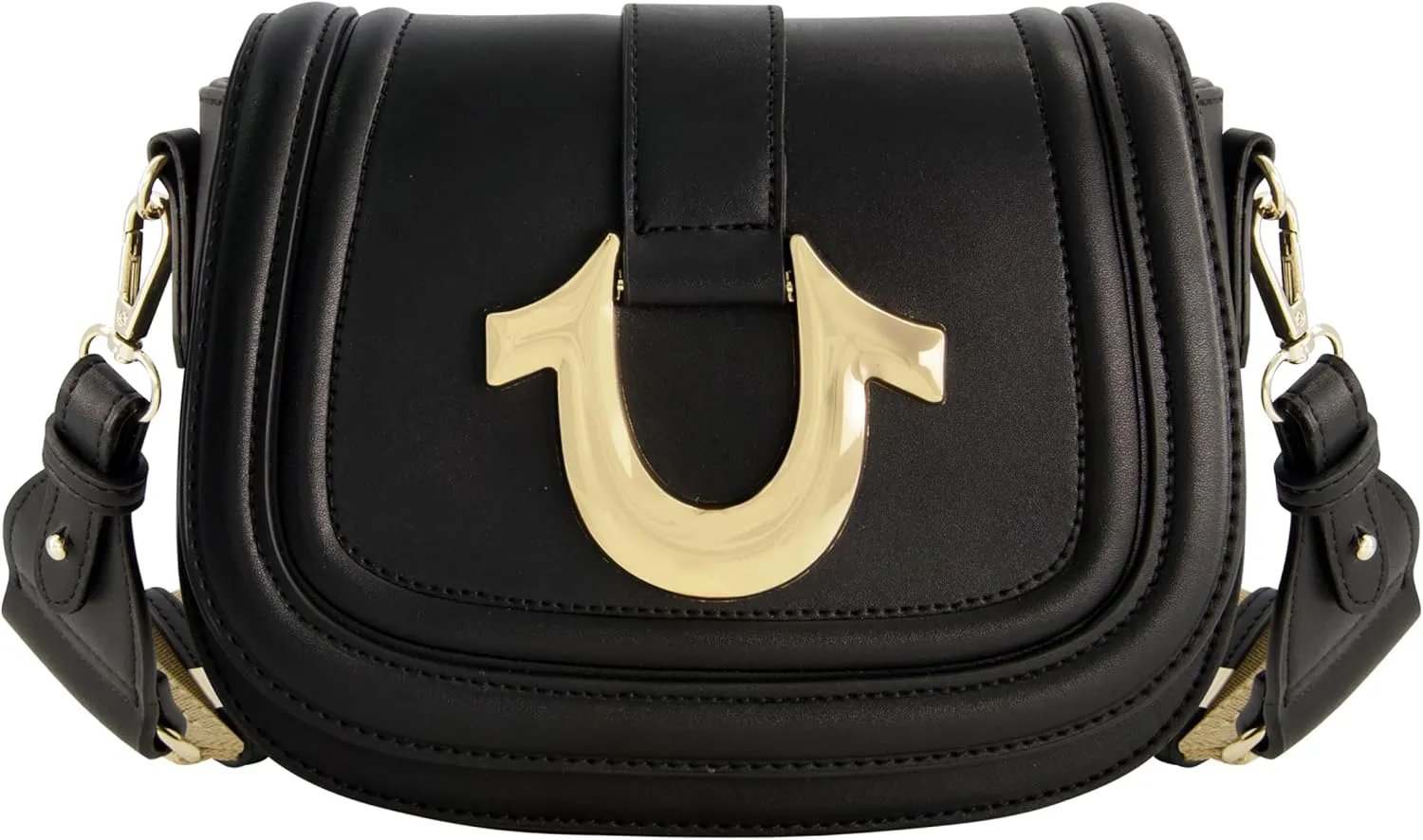 True Religion Saddle Bag, Women's Crossbody Purse with Adjustable Shoulder Strap