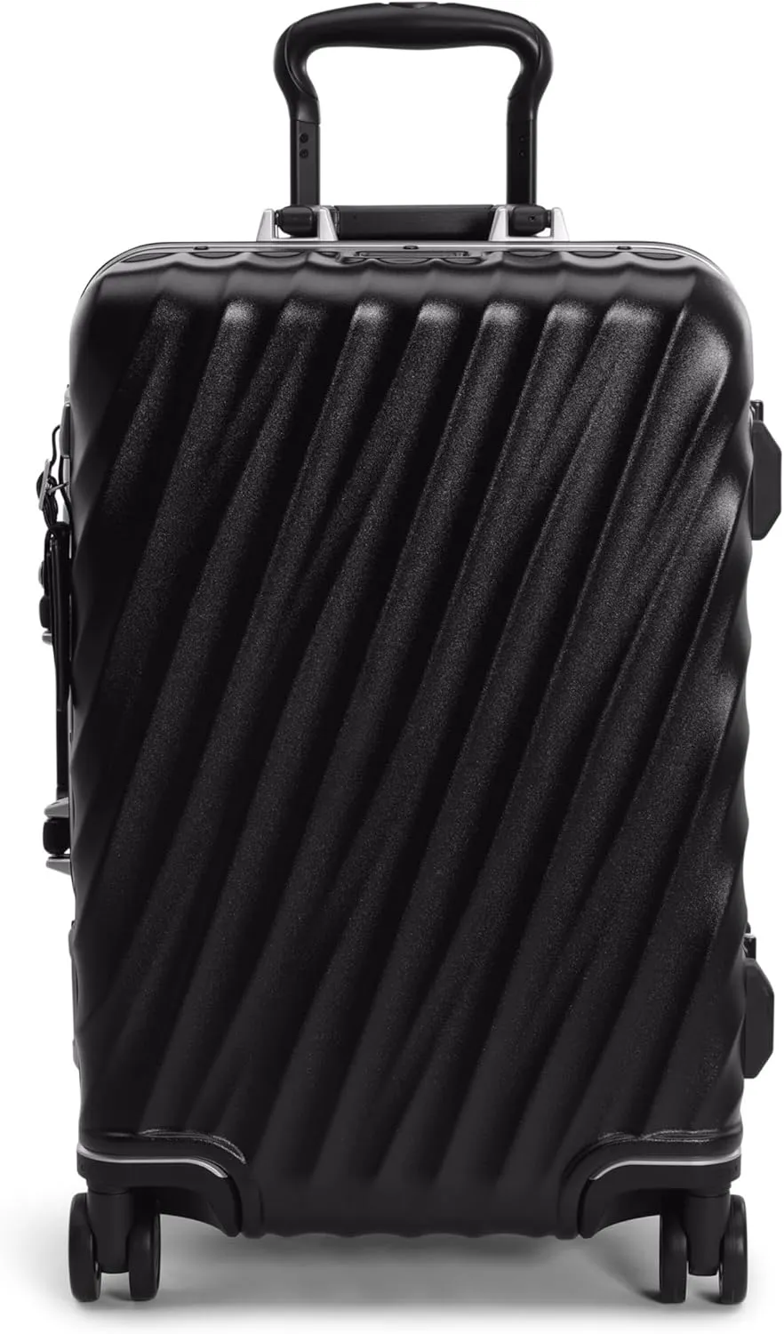 TUMI 19 Degree Frame International 4 Wheel Carry-On - Lightweight Suitcase - Hard Shell Luggage - 21.8" X 14.0" X 9.0" - Black Texture