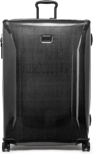 TUMI - Tegra-Lite 4 Wheel Luggage - Highly Durable Suitcase, Flexible Shell, Sleek and Lightweight Men's and Women's Expandable Rolling Bag - Extended Trip, Black Graphite