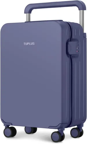 TUPLUS Suitcase Lightweight Luggage Hard Shell Suitcase with 4 Spinner Wheels Hold Check in Travel Case, Impression Series