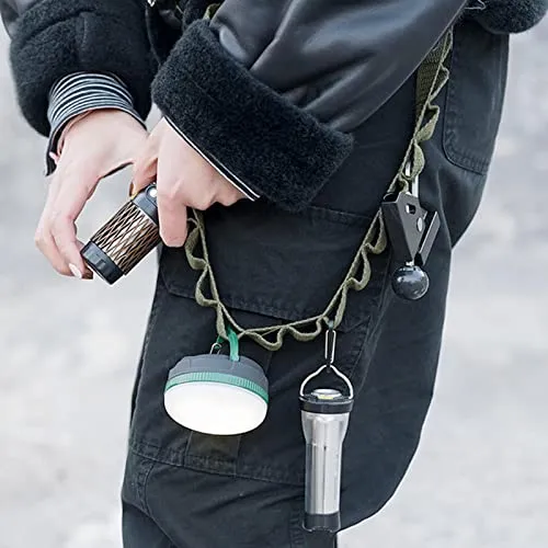 UJEAVETTE Camping Hanging Rope Multifunctional Essential for Travel Outdoor Campground M