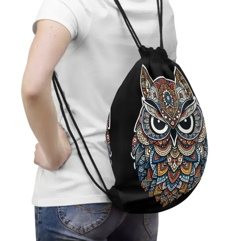 Ultimate Owl Drawstring Bag for Trendy Living