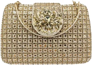 UMREN Sparkly Rhinestone Evening Clutch Purses for Women Crystal Clutch Diamond Handbag Wedding Party Shoulder Crossbody Bag