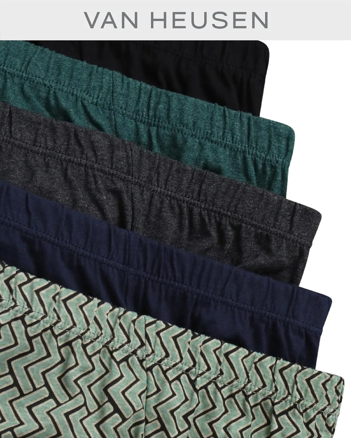 Van Heusen Low Rise Mens Briefs -5 Pack Tag Free Soft Cotton Stretch Underwear with Supportive Contour Pouch