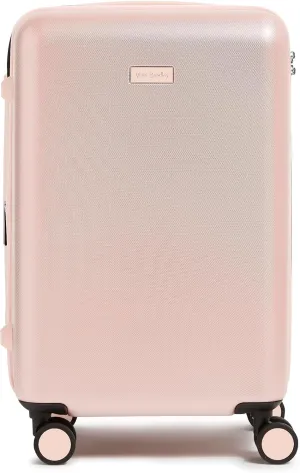 Vera Bradley Hardside Rolling Suitcase Luggage, Rose Quartz