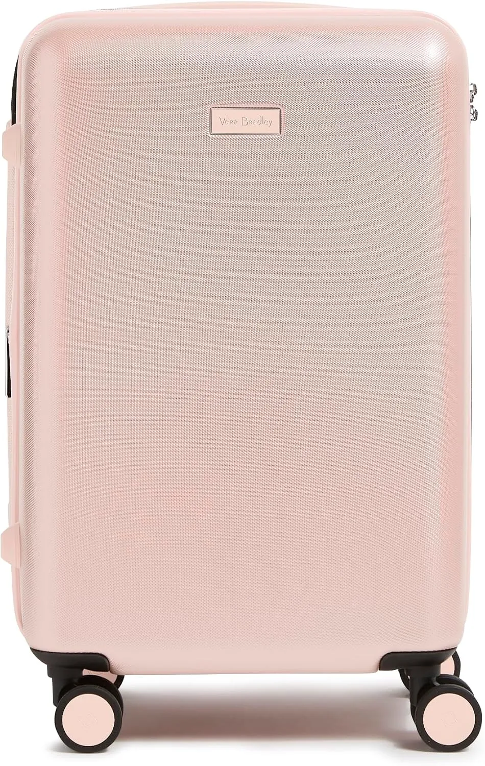 Vera Bradley Hardside Rolling Suitcase Luggage, Rose Quartz