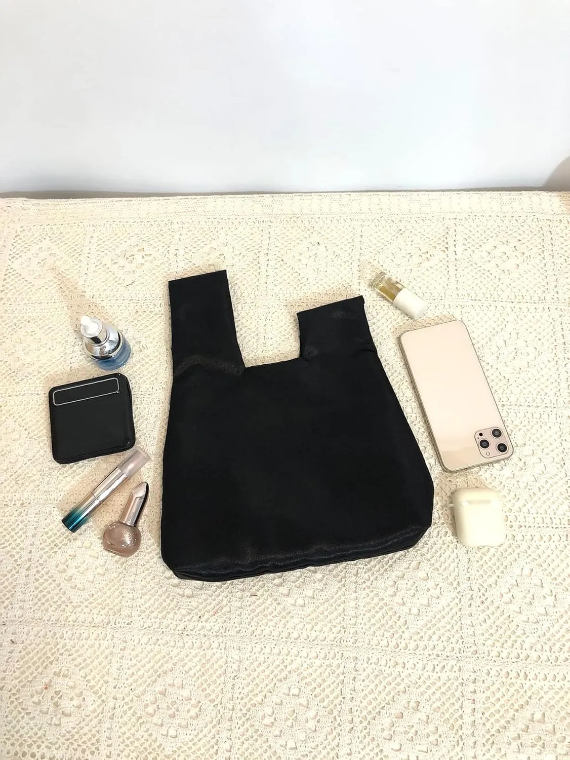 Verdusa Women's Satin Evening Bag Clutch Handbag Mini Purse Small Tote