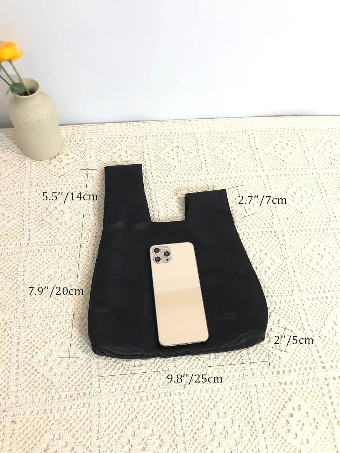 Verdusa Women's Satin Evening Bag Clutch Handbag Mini Purse Small Tote