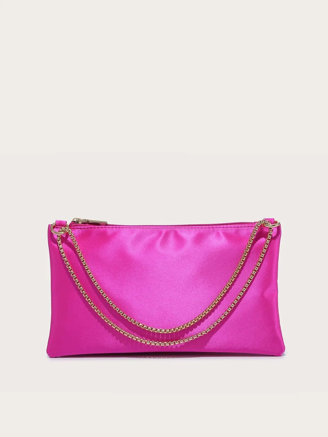 Verdusa Women's Satin Evening Handbag Shoulder Bag Purse