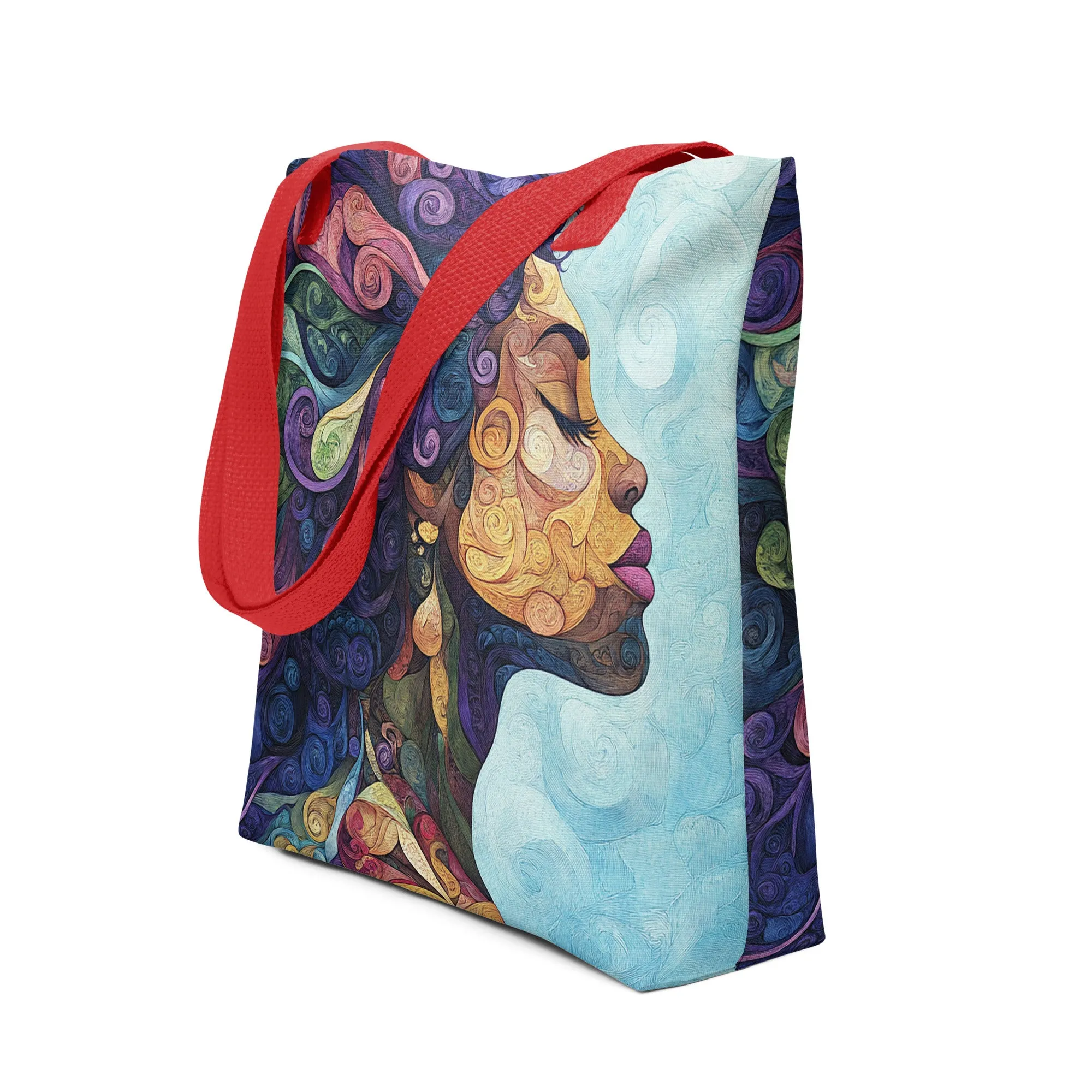 Vibrant Colors Woman - Tote Bag