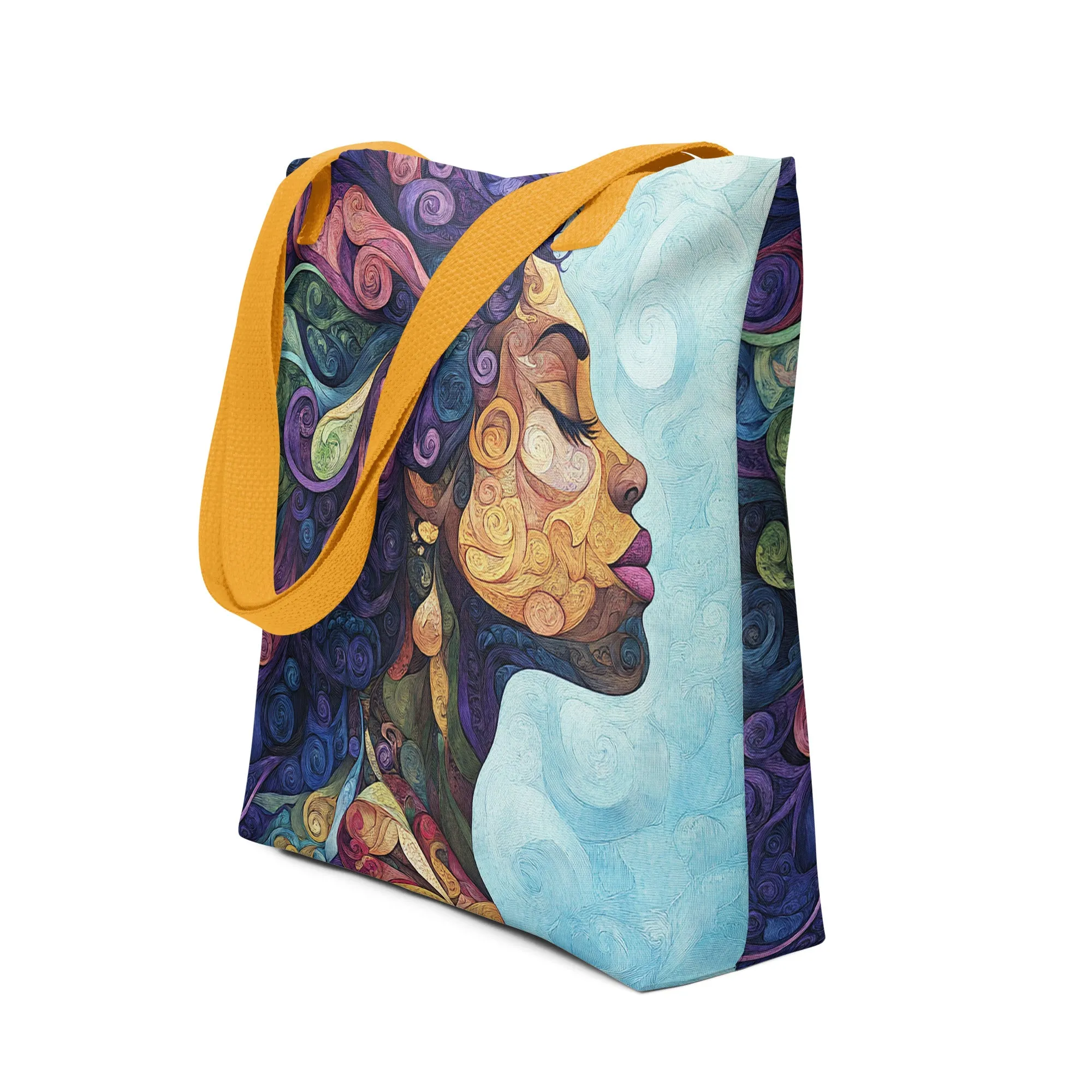Vibrant Colors Woman - Tote Bag