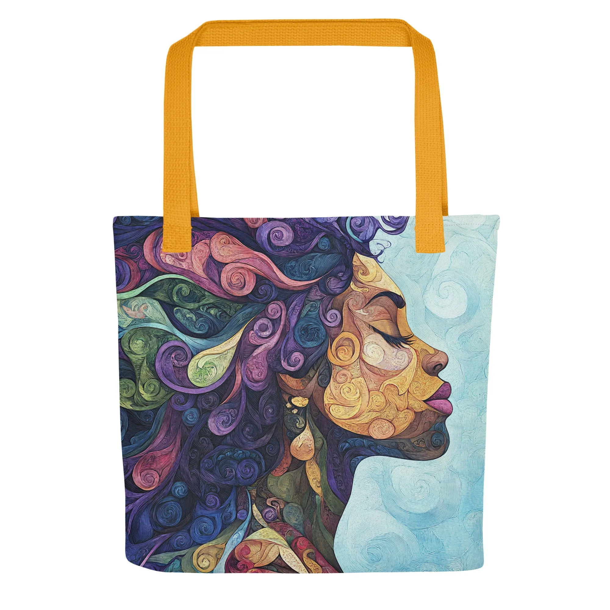Vibrant Colors Woman - Tote Bag