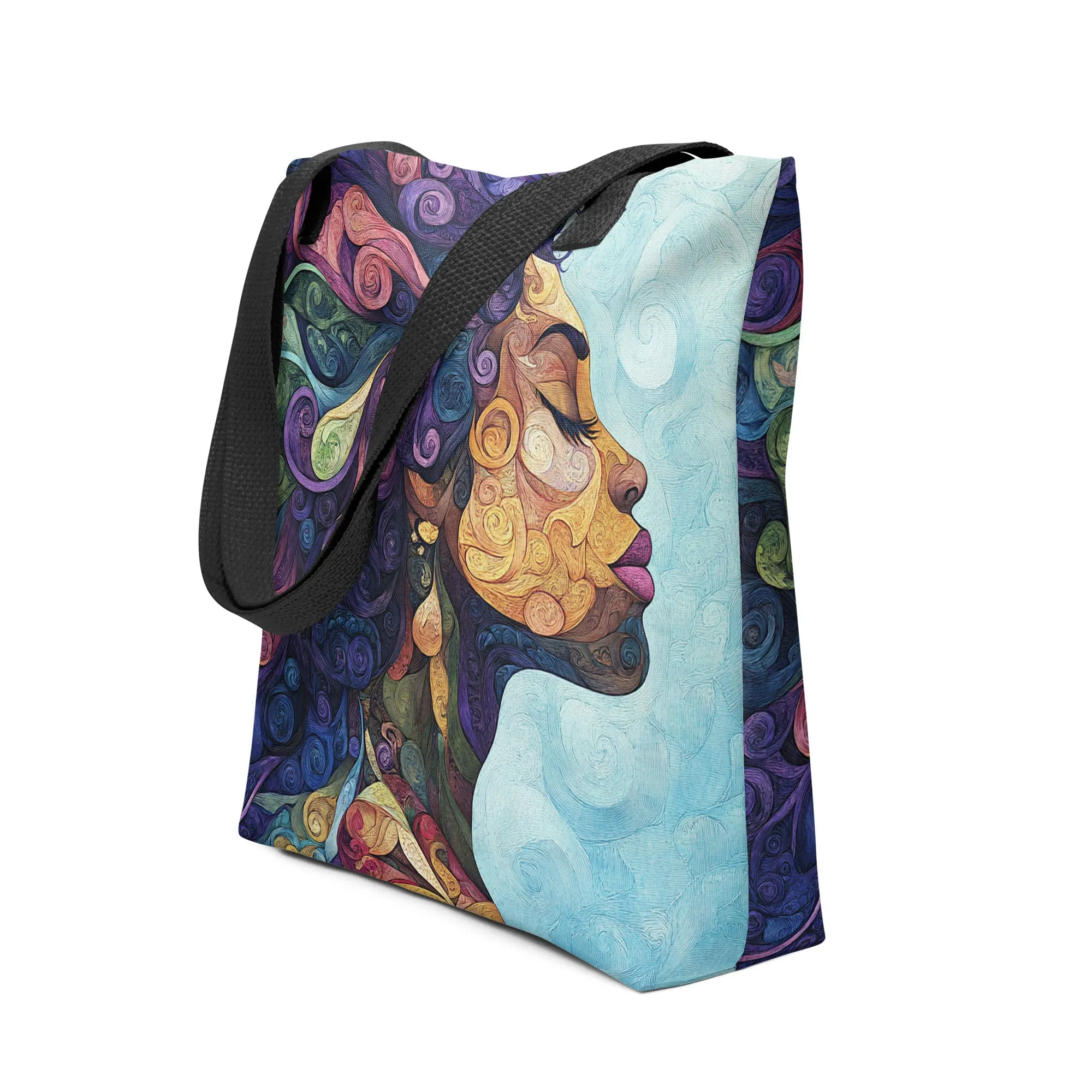 Vibrant Colors Woman - Tote Bag