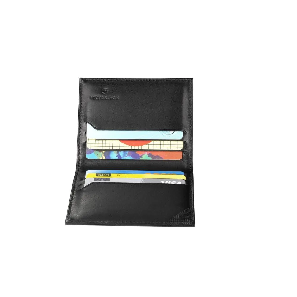 Victorinox Altius Edge Peano Bi-Fold Wallet 9 Cm Black Blacksize 9 Cm