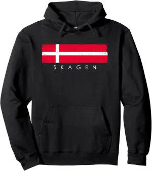 Vintage Skagen Denmark Vacation | Denmark Lover Pullover Hoodie