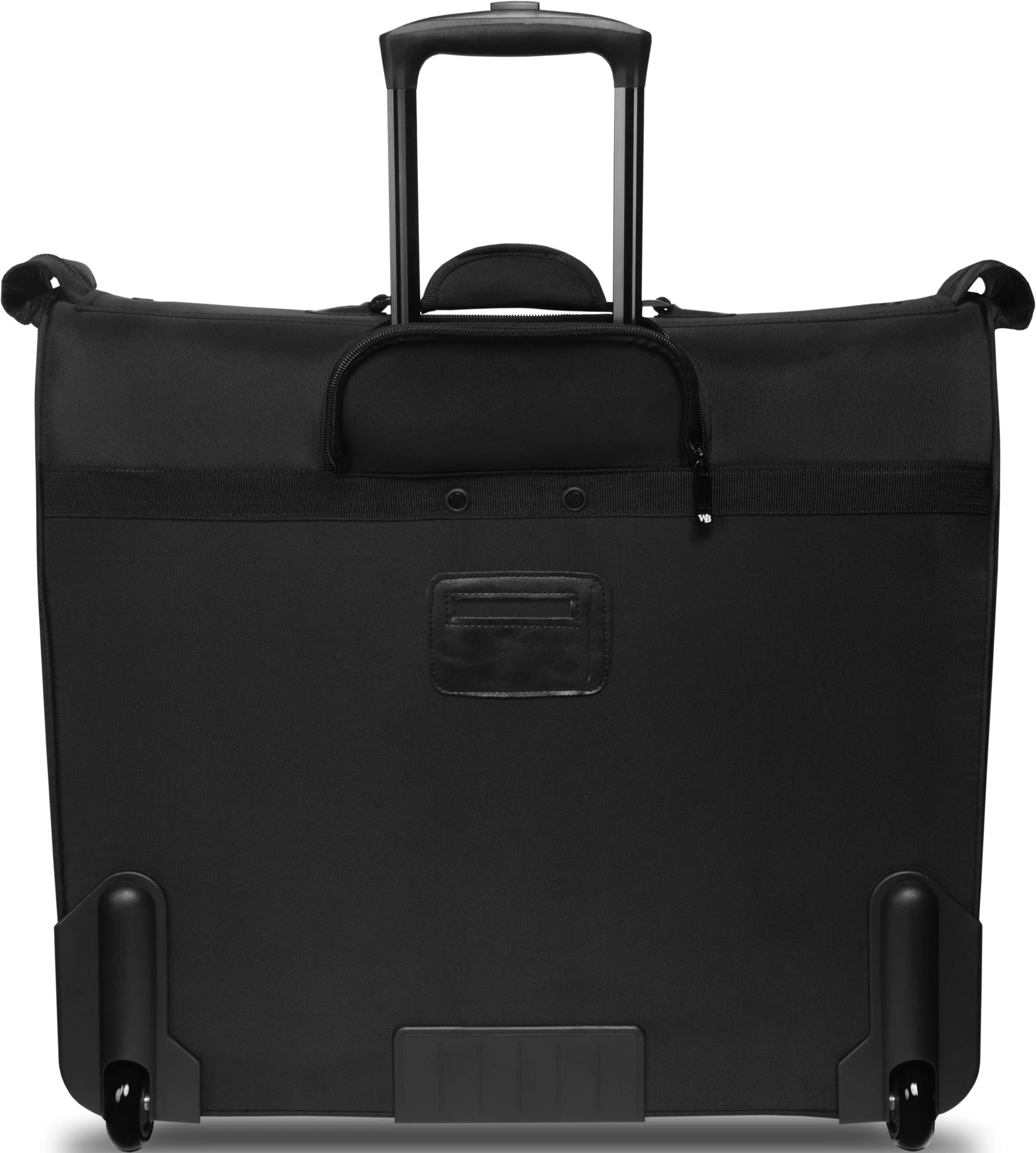 WallyBags® 45” Premium Rolling Garment Bag with multiple pockets Black One Size U4