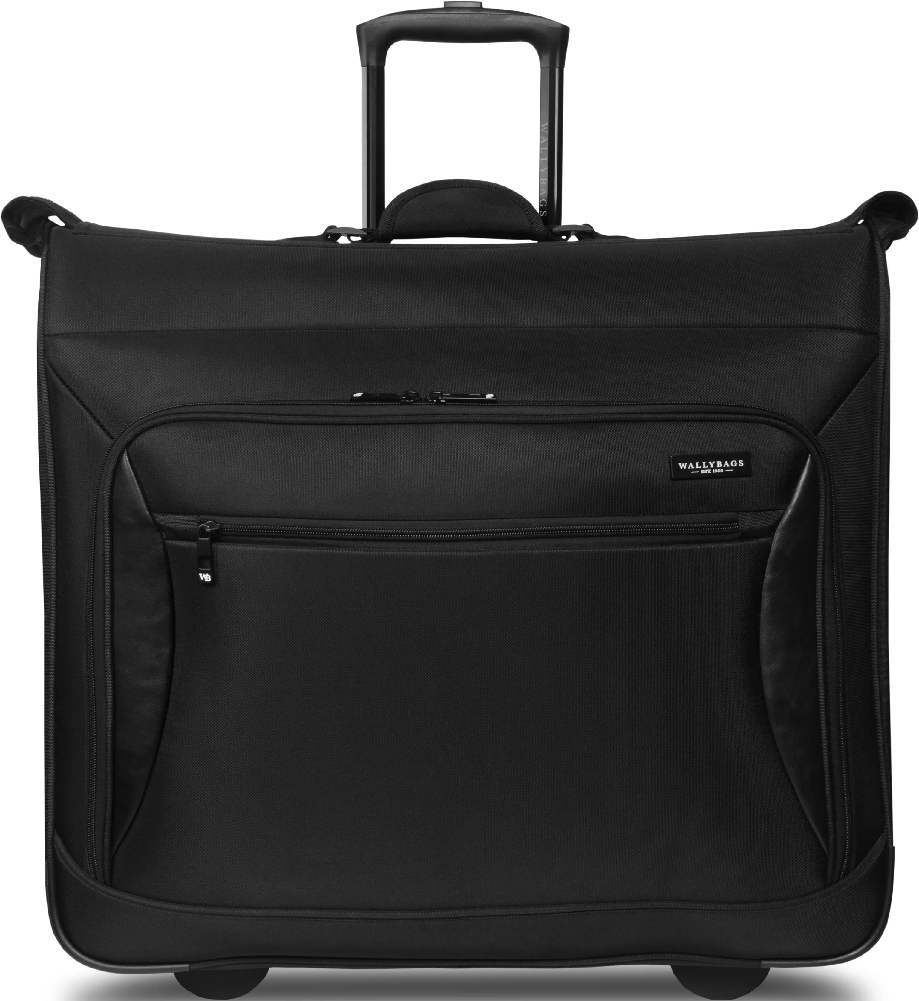 WallyBags® 45” Premium Rolling Garment Bag with multiple pockets Black One Size U4