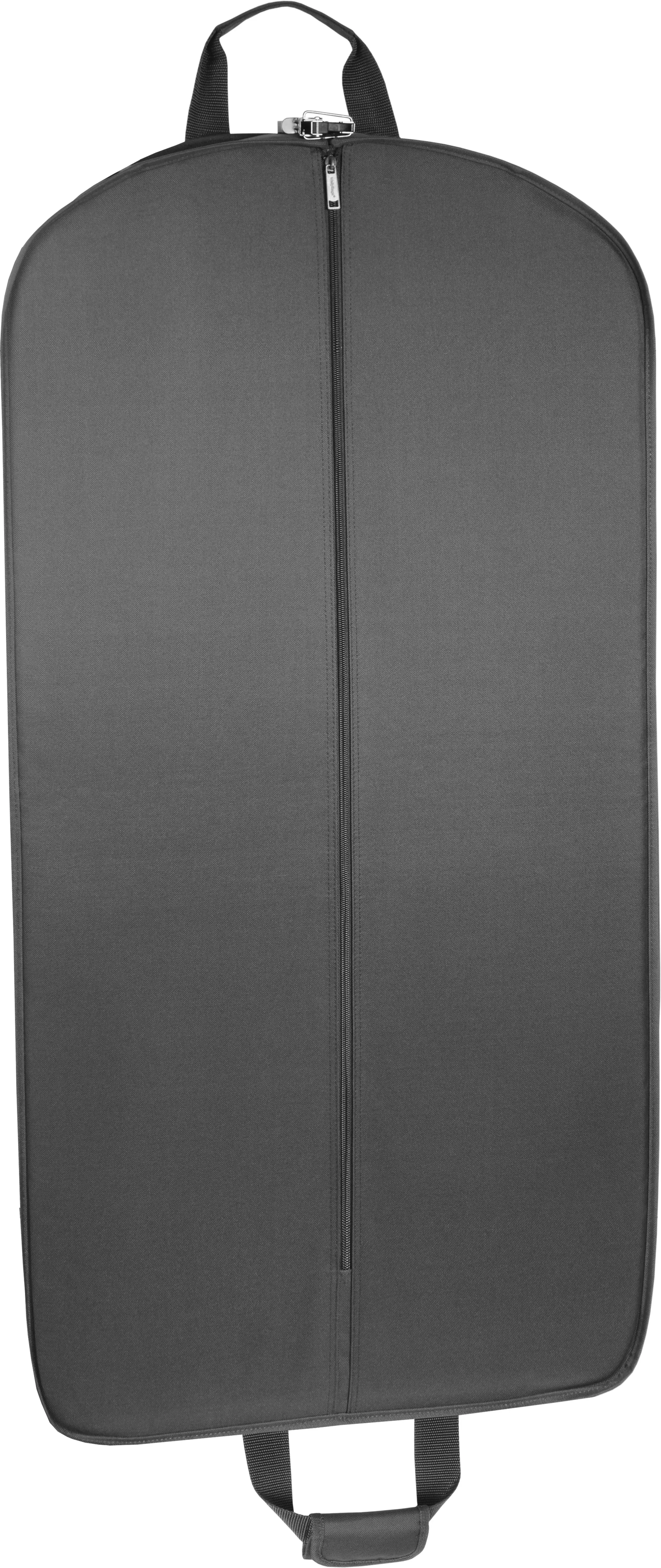 WallyBags 45" Deluxe Slim Travel Garment Bag with Accessory Pocket, Black, Inch U1