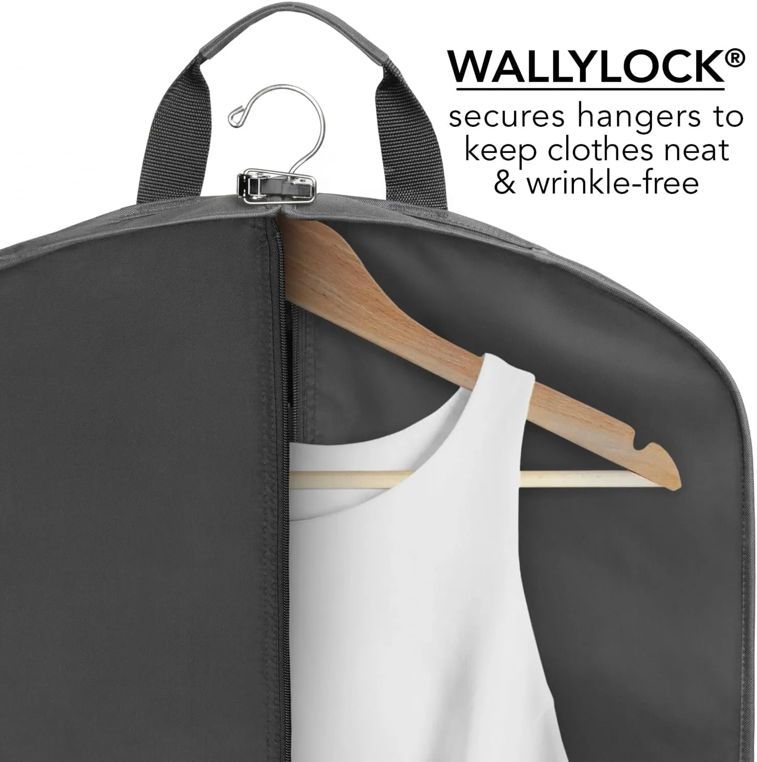 WallyBags® 52” Deluxe Travel Garment Bag