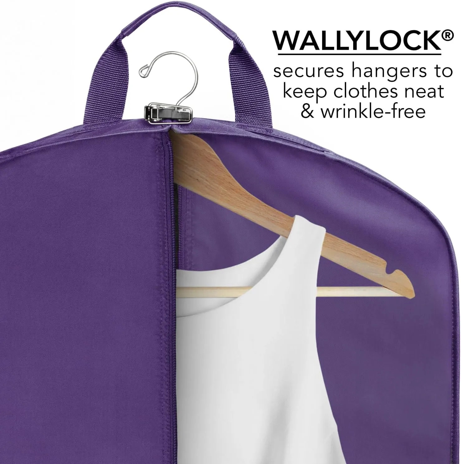 WallyBags® 52” Deluxe Travel Garment Bag