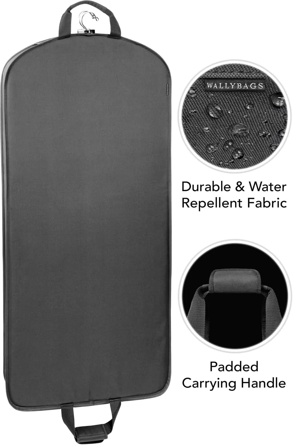 WallyBags® 52” Deluxe Travel Garment Bag