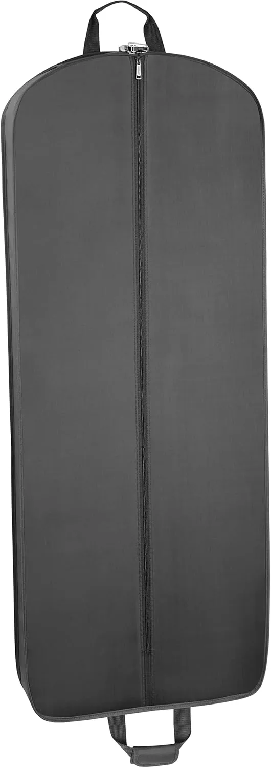 WallyBags Deluxe Travel Garment Bag, Black-B1, 60-Inch