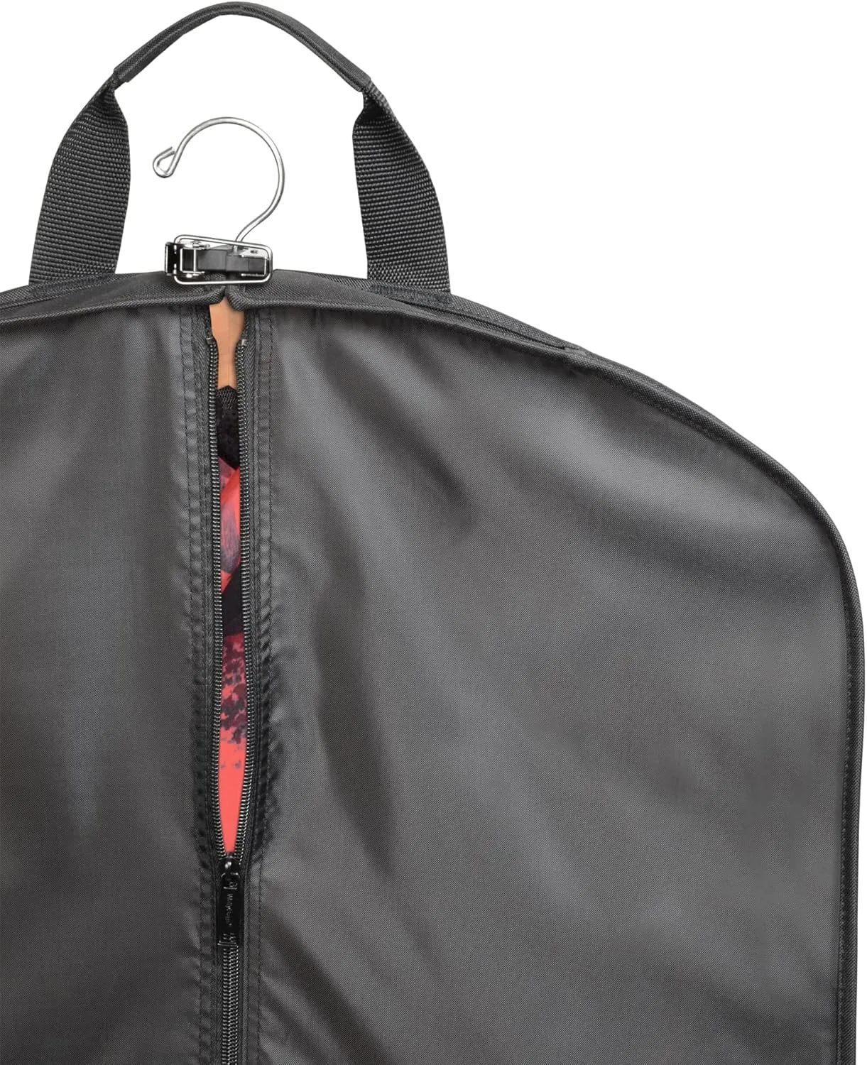 WallyBags Deluxe Travel Garment Bag, Black-B1, 60-Inch