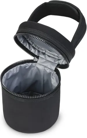Waterproof Insulated Bottle Storage Bag Thermal Bottle Holder Bag Easy Carry for Travel & Outdoor Activities, black, 12.5*15.5cm