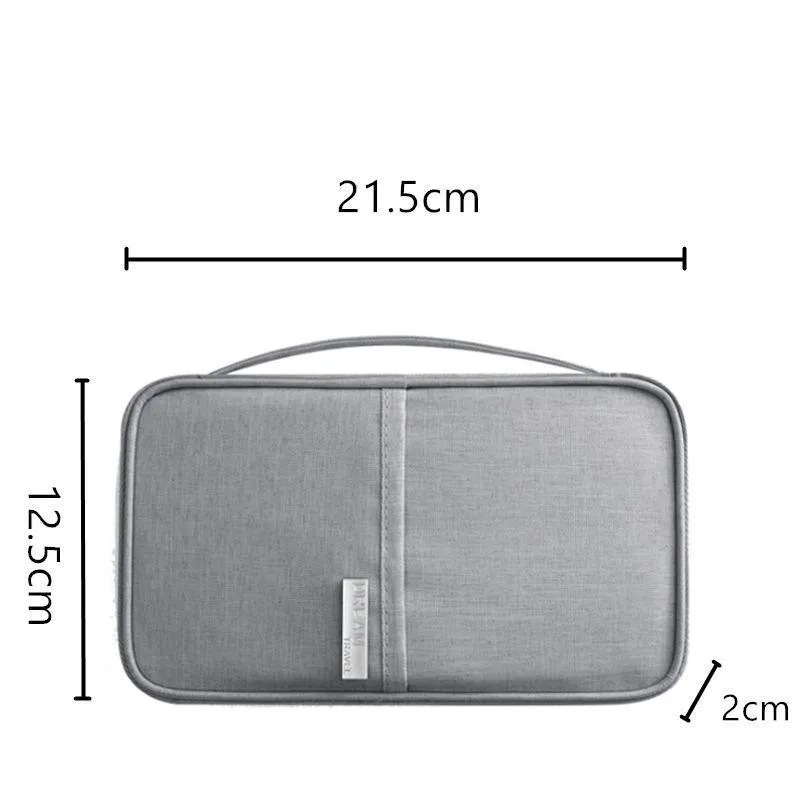 Waterproof Passport Holder Travel Document Wallet RFID Bag Family Case Organizer S