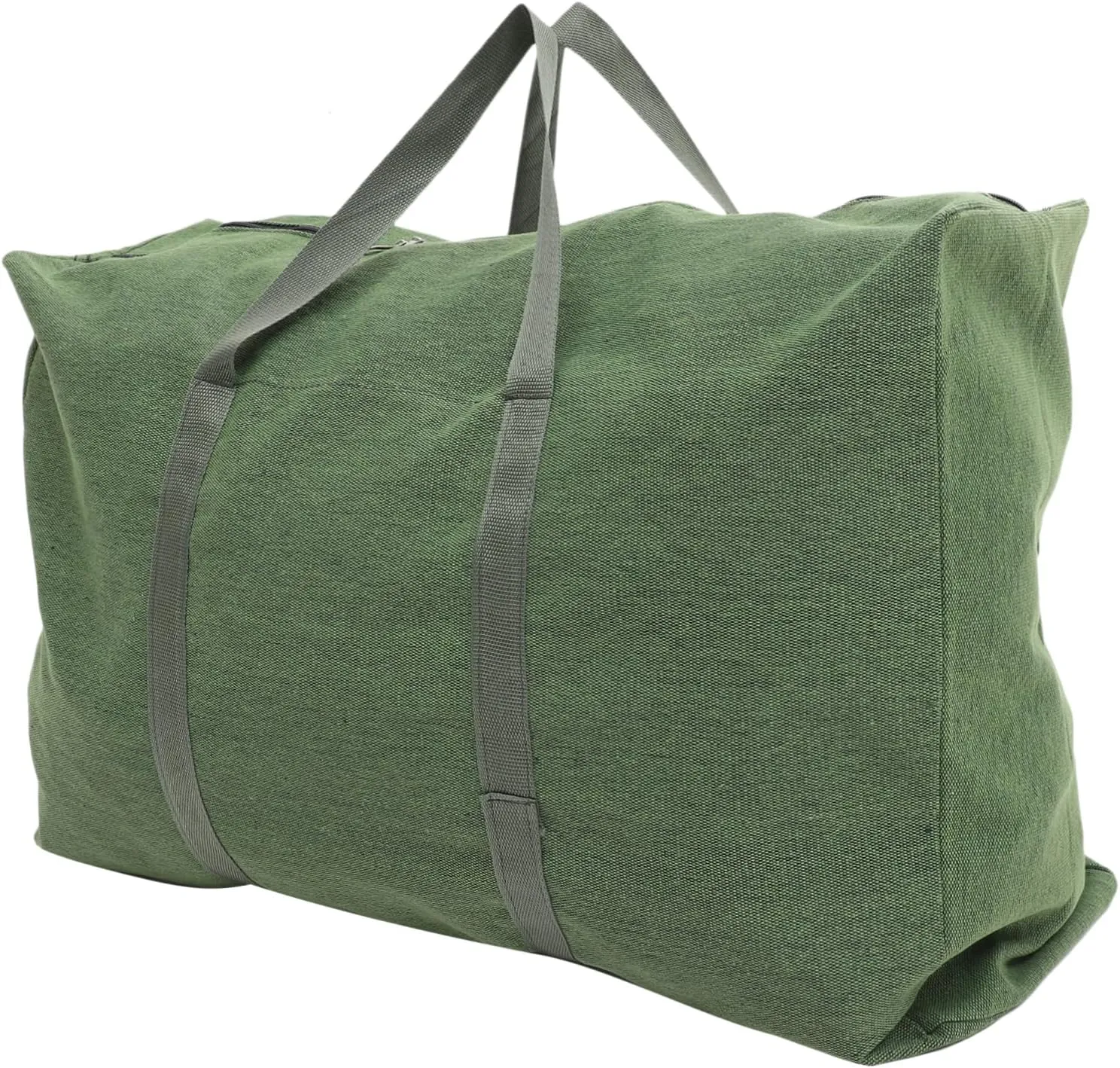 Weekender Bag Large Capacity Luggage Bag Handles Canvas Duffle Bag for Travel and Sports Random