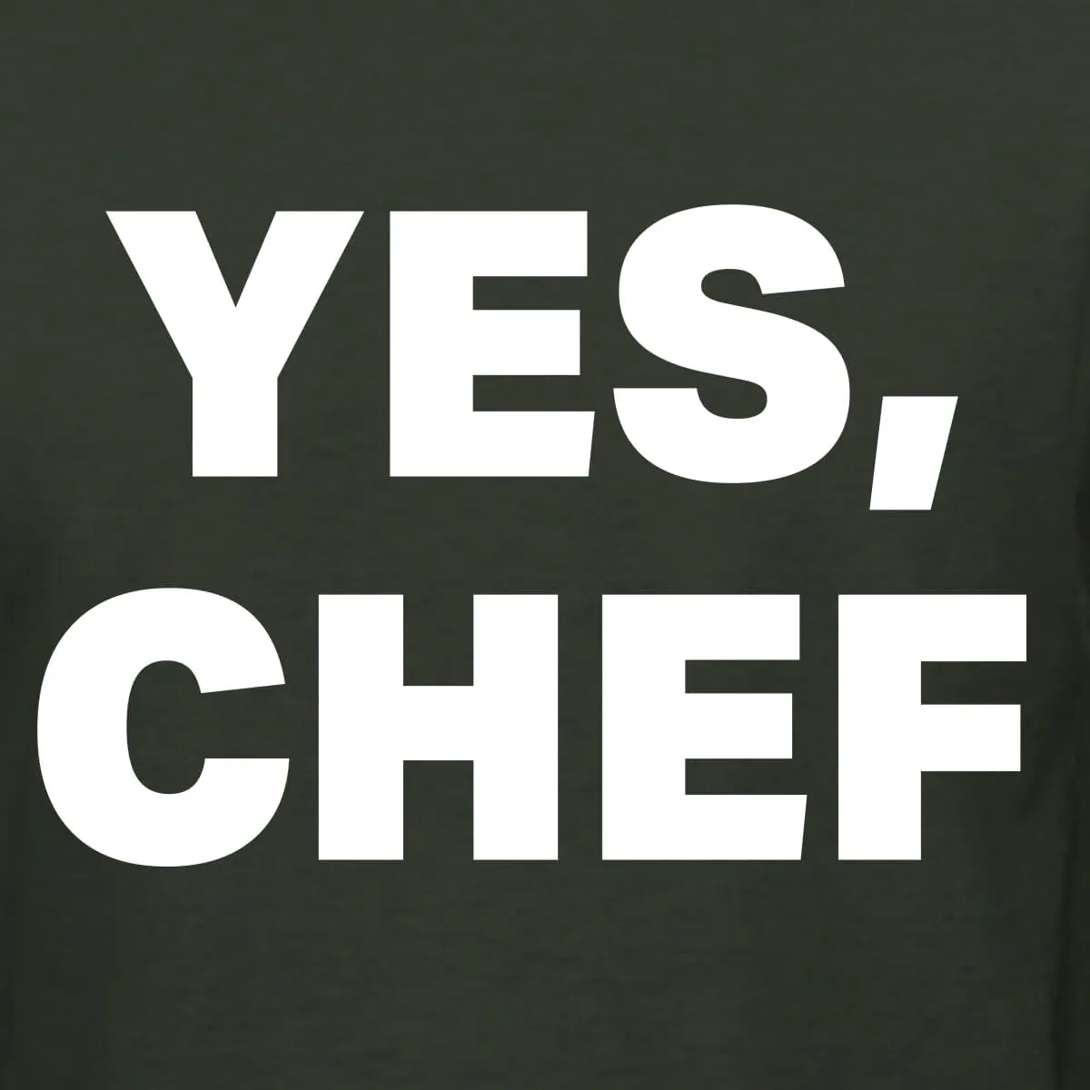 Wild Bobby YES CHEF Iconic Pop TV Quote Pop Culture Graphic Apron with Pockets