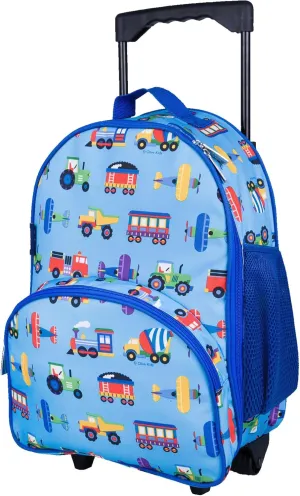 Wildkin Kids Rolling Luggage – Carry-On Size for School & Overnight Travel