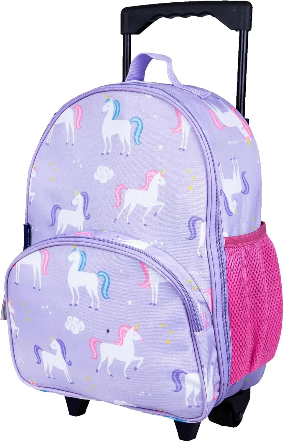 Wildkin Kids Rolling Luggage – Carry-On Size for School & Overnight Travel
