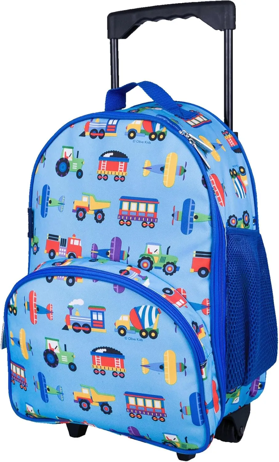 Wildkin Kids Rolling Luggage – Carry-On Size for School & Overnight Travel