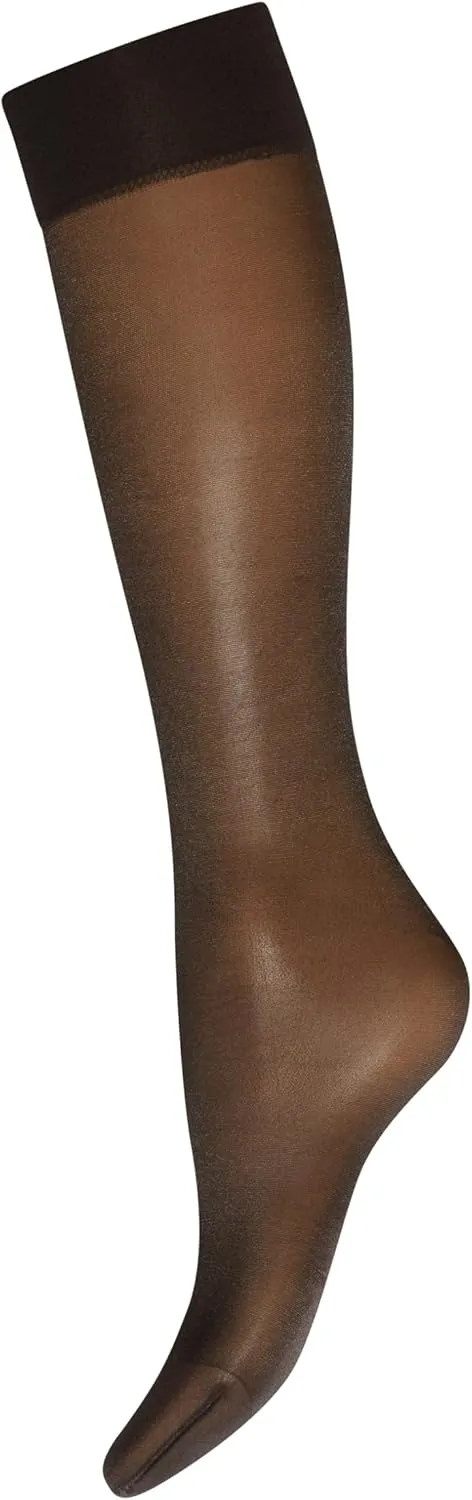 Wolford Satin Touch 20 Knee-Highs for Women Silky Smooth Sheer Socks with Elegant Sheen Comfortable Fit for All-Day Wear