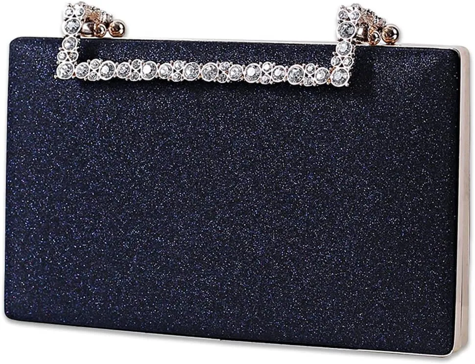 Women Clutch Purse Glitter Evening Bag Sequins Clutch Bag Sparkly Handbag Bridal Wedding Purse