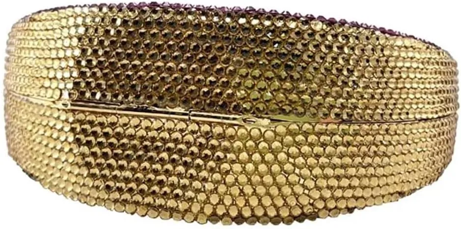 Women Cute Fruit Evening Clutch Sparkling Rhinestones Purse Crystal Banquet Prom Shoulder Bag