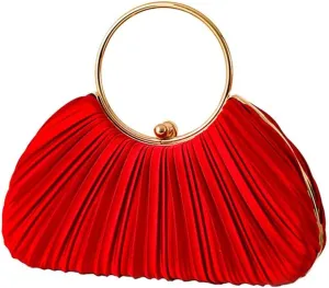 Women Evening Clutch Purse with Detachable Chain Shoulder Tote for Wedding Party Crossbody Handbags with Top Handle