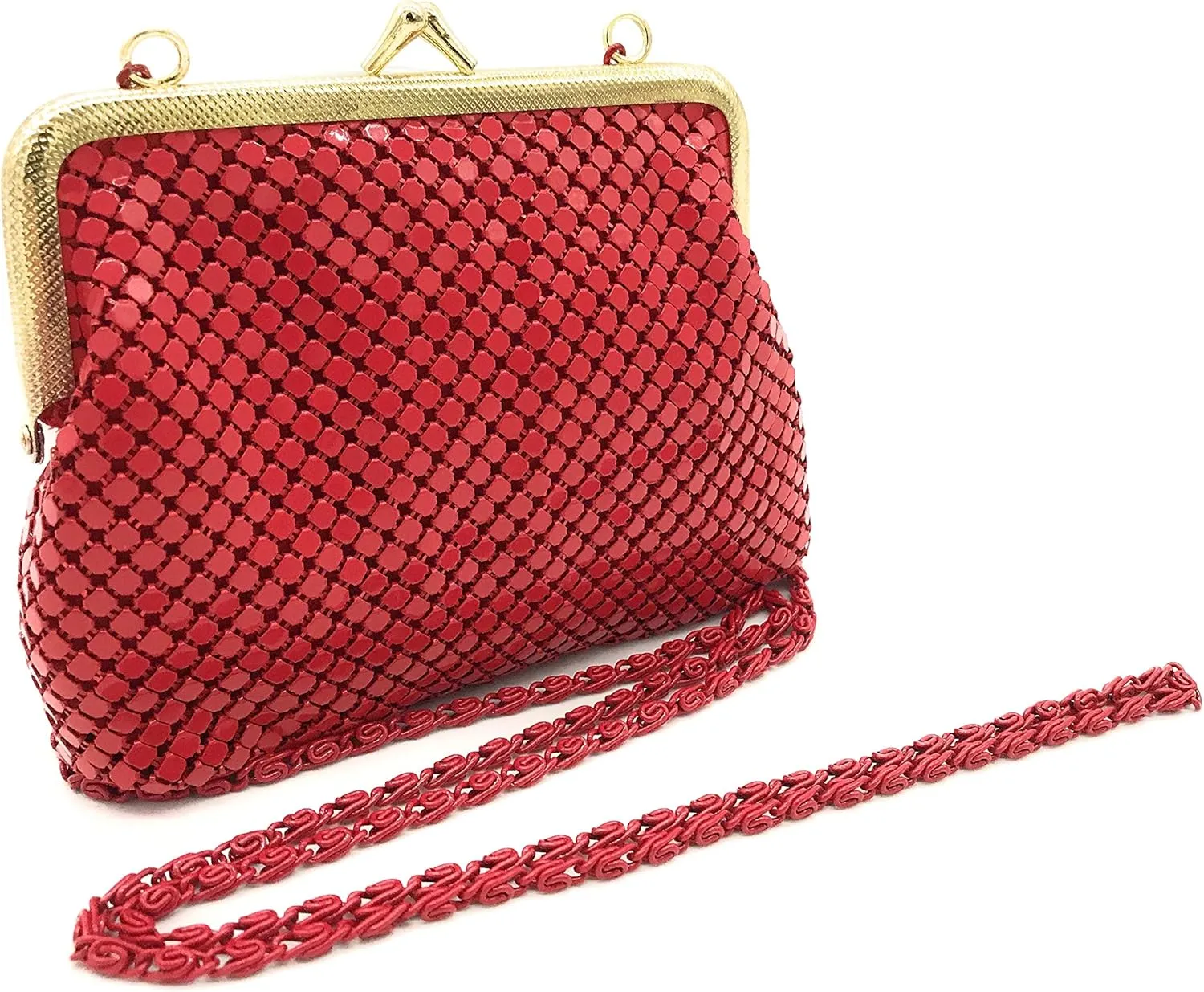 Women XX-Small Clutch Metal Mesh Evening Purse