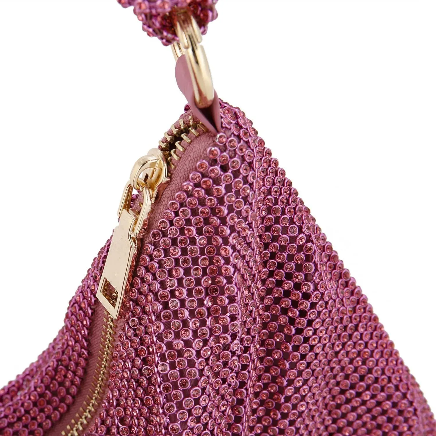 Women's Evening Bag Sparkly Rhinestone Purse Bling Chain Clutch Purse