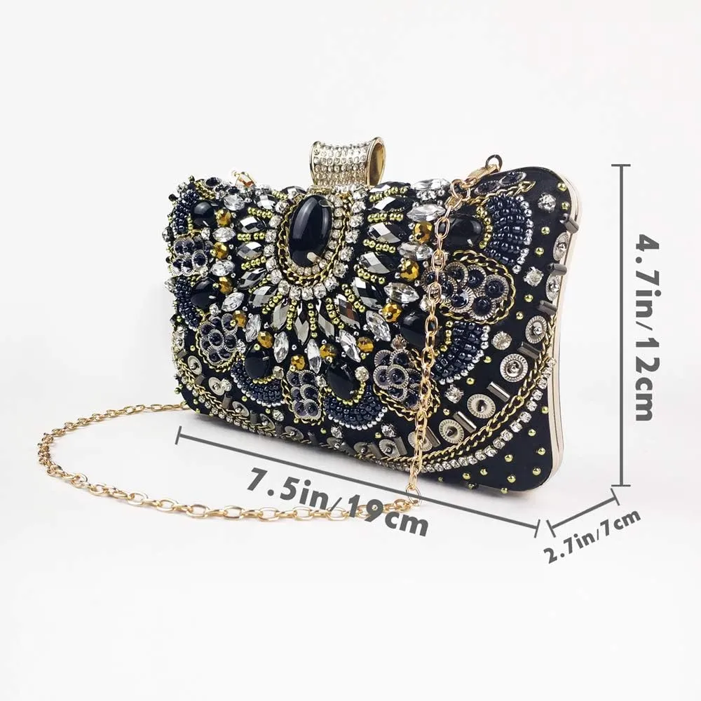 Womens Evening Clutch Bag Designer Evening Handbag Hand Bag,Lady Party Wedding Clutch Purse